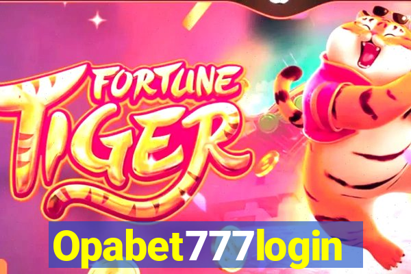 Opabet777login