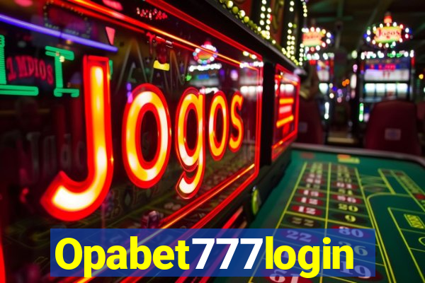 Opabet777login