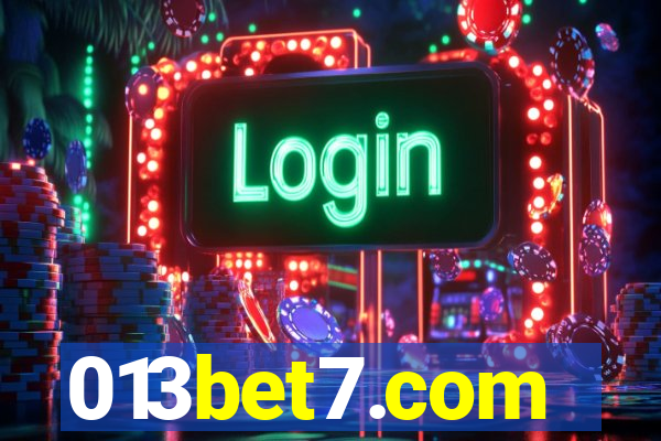 013bet7.com
