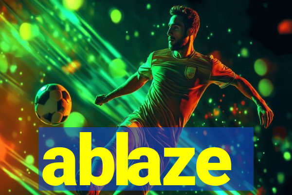 ablaze