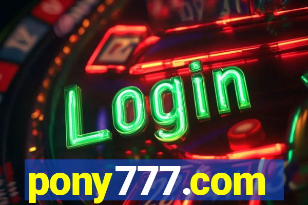 pony777.com